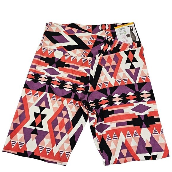 No Boundaries Sueded Crossover Waist Aztec Print Ankle Length Leggings NWT - Picture 13 of 16